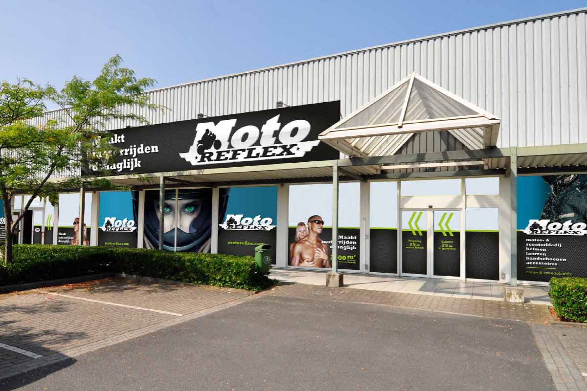 Moto Reflex Belettering