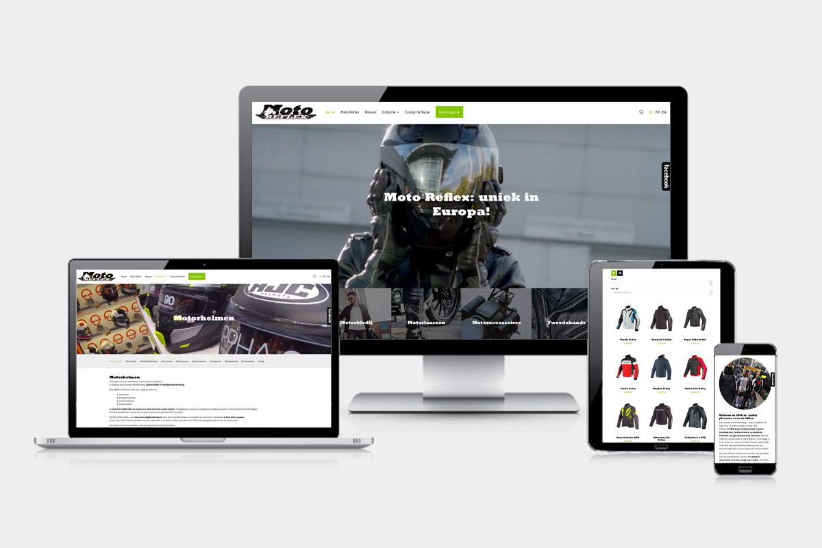 Moto Reflex Website